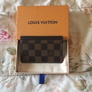 Authentic Louis Vuitton Damier Card Holder